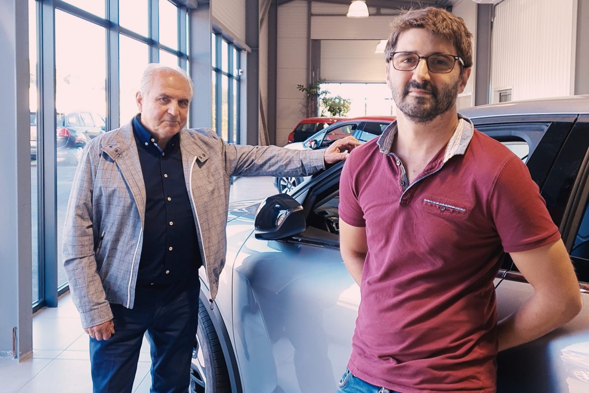 Jon et André UHALDE, fondateurs du garage Lau Auto à Urrugne